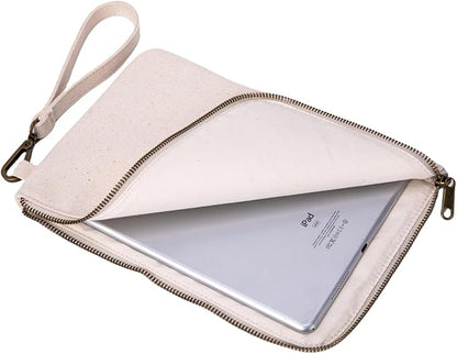 Zipper Pouch Storage Bag Simple and Stylish Women's Cosmetic and Travel Bag (Black-improved-2)