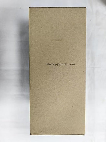 PGYTECH Travel Tech Organizer, Waterproof Tech Pouch, Electronics Accessories Organizer Travel Carrying Case, Cable Organizer Bag for Cables, Cord, Phone Batteries, Charger,Photography SD Card, Grey