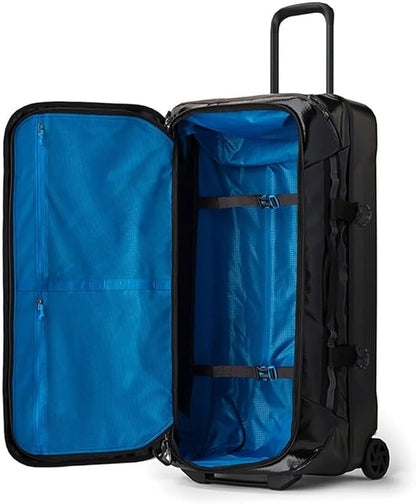 Gregory Alpaca 100L Water-Resistant Adventure Travel/Gear Organization Wheeled Duffle Bag with Packing Cube Included, Obsidian Black