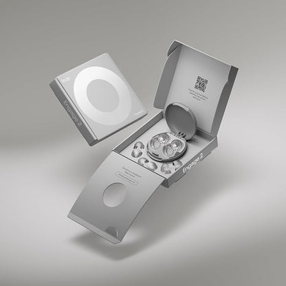 Loop Engage 2 Ear Plugs, Everyday 16 dB Noise Reduction Earplugs with Clear Speech for Social Gatherings, Work, Conversation, Parenting & Noise Sensitivity Relief, Clear