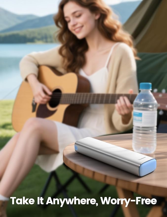 VAYDEER Metal Weekly Pill Organizer – Moisture-Proof Travel Pill Organizer with Built-in Desiccant Chamber and Airtight Lids – Large-Capacity Pill Box for Vitamins, Medicines & Supplements (Champagne)