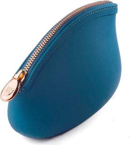 Small Makeup Bag by Pudinbag | The Premium Silicone Purse Bag | Vegan Hygenic Eco-friendly | Water and Heat Resistant