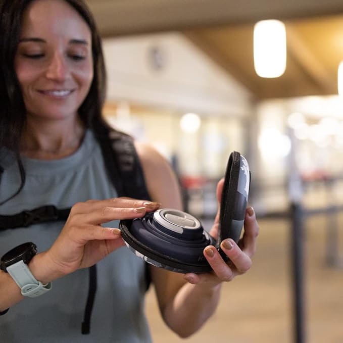 HYDAWAY Travel Case for Collapsible Bottles, Bowls & Cups - Protective Storage with Carabiner Clip - Durable, Water-Resistant, TSA-Friendly