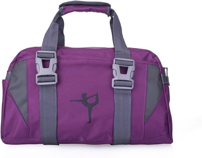 Small/Large Dance Duffle Bag For Girls Sport Gym Bags For Women Yoga Bag (Purple, Small)
