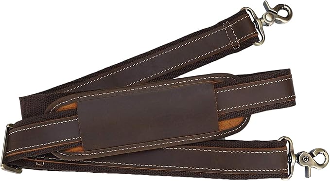 Polare 23" Full Grain Cowhide Leather Gym Duffle Weekender Overnight Travel Duffel Bag For Men