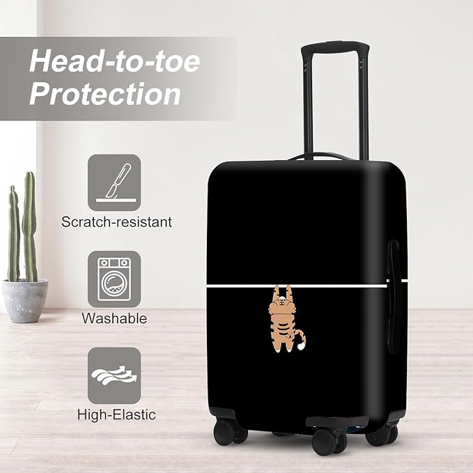 Luggage Cover, Washable Suitcase Cover, Suitcase Protector Anti-scratch Bag cover