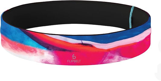 FlipBelt Classic Running Belt, Running Fanny Pack for Women and Men, USA Company