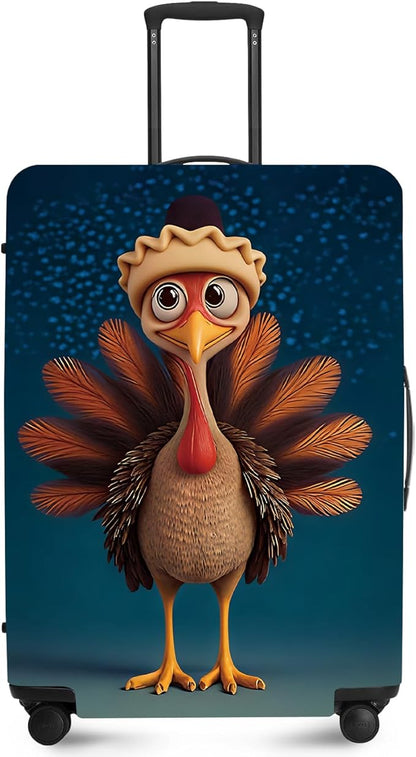 ANNA QUEEN Travel Luggage Cover Suitcase Protector Suitcase Cover Anti-Scratch,Stretchable Luggage Travel Bag Cover Washable