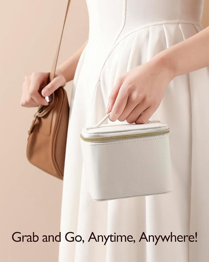 GUKA Travel Jewelry Box, Jewelry Case, Jewelry Holder Organizer, 9 Pcs Travel Jewelry Organizer Bag, Portable Versatile Ring Earring Storage, for Larger Accessories, Gifts for Women and Girls