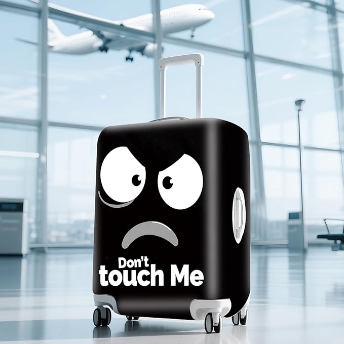 ANNA QUEEN Travel Luggage Cover Suitcase Protector Suitcase Cover Anti-Scratch,Stretchable Bag Cover Washable Durable Polyester with Elastic Hem with Zipper Closure