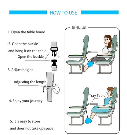 2 Pack Airplane Footrest,Travel Foot Hammock for Flights,Reduce The Swelling of Feet,Adjustable Height Relaxing Hammock for Legs and Feet Rest