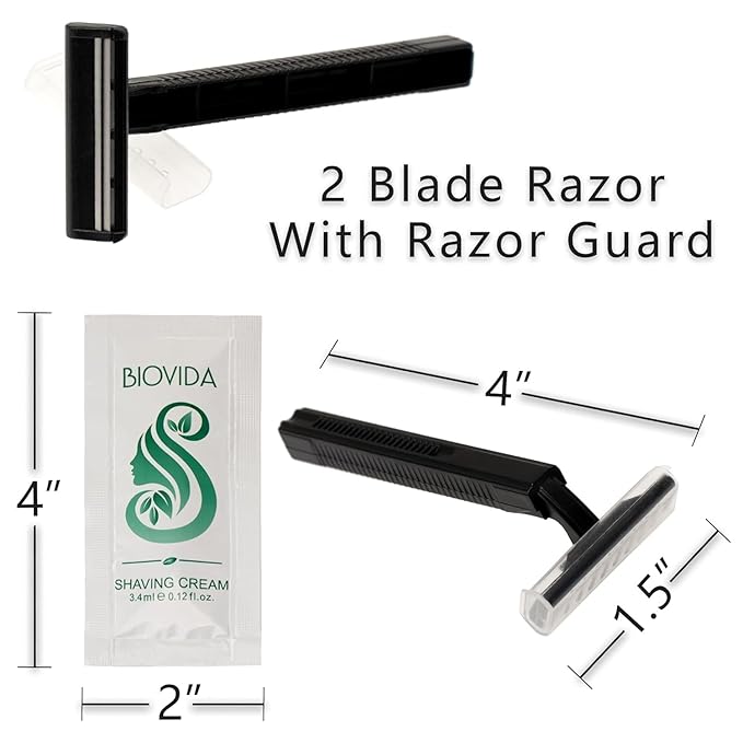 Moda West 24 Hygiene Kits - Bulk Case of Wholesale Basic Toiletry Kits for Men, Women, Travel, Charity - 9 Piece Kit, Unisex, Convenient for Personal Use, Charitable Giving, Travel, and More