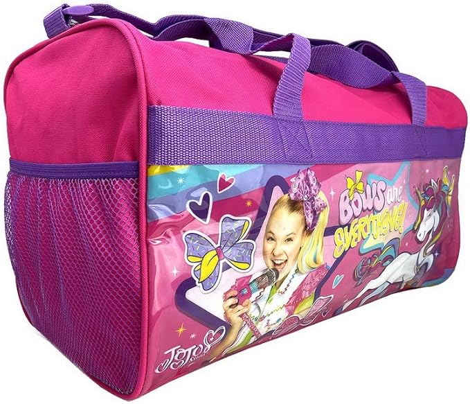 Personalized Licensed Kids Travel Duffel Bag - 18" (Jojo)