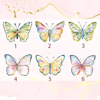 Getname Necklace Custom Name Butterfly Travel Jewelry Case Personalized Travel Jewelry Box with Name Watercolor Butterfly Small Jewelry Box Portable Jewelry Organizer