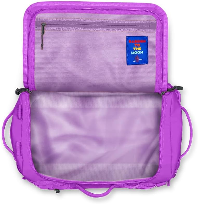 Baboon to the Moon Go-Bag Mini 32L – Detachable Straps, Small Duffle Bag for Travel, Gym Bag for Women, Mens Travel Bag, Duffel Bags for Traveling, Travel Duffel Bags for Women (Electric Purple)
