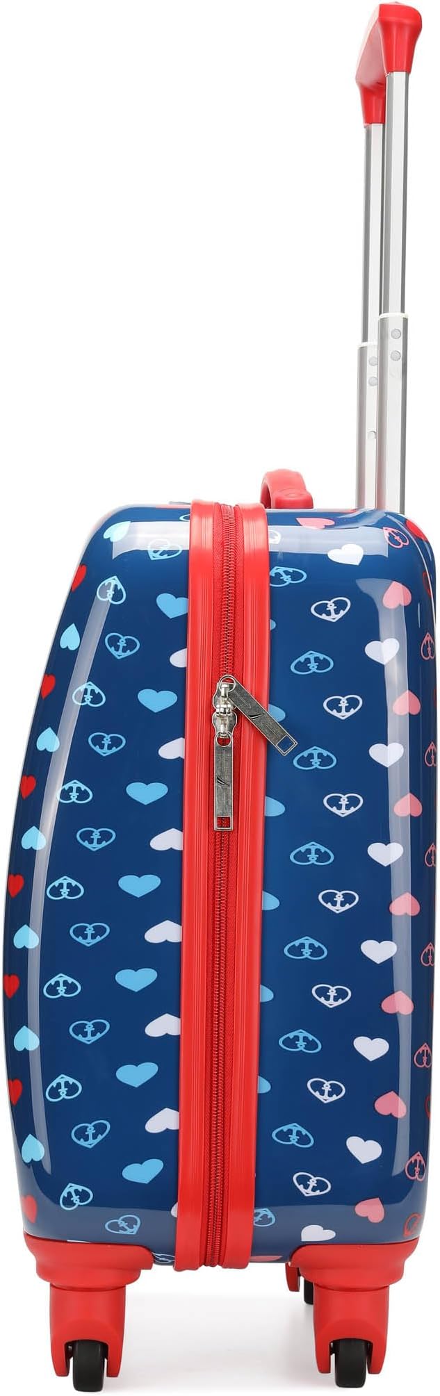 Nautica Kids Luggage - 18" Airline Approved Rolling Hardside Upright Carry-on Suitcase with Wheels (Nautica Peace)