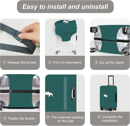 Luggage Cover, Washable Suitcase Cover, Suitcase Protector Anti-scratch Bag cover
