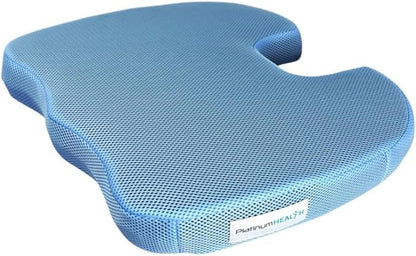 Air-Logic Smart-Cushion Premium Seat Cushion. User Adjustable Comfort. Never Bottoms Out. Self-Inflating Air/Foam Technology. Coccyx Cutout, Relieves Sciatica, Back/Tailbone Pain. Free Carry Bag (1)