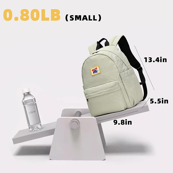 willikiva Kids Backpack for School Boys Girls Teens Toddler Backpack Waterproof Kindergarten Preschool Elementary Bookbag Children Travel Bag(Bean Grey Green,Small)