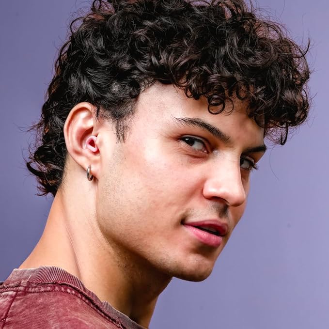 Zenz Unwind Ear Plugs for Sleeping Noise Reduction - Comfy Reusable Soft Silicone Earplugs for Focus, Study, Work - 8 Pair Eartips in XS/S/M/L - 27dB Hearing Protection with Storage Case - Mystic Pink