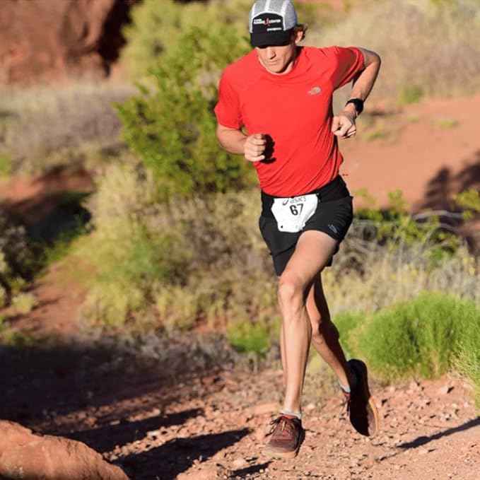 UltrAspire Fitted Race Running Waist Belt - Lightweight, Durable, Essential Pockets, 5 Sizes