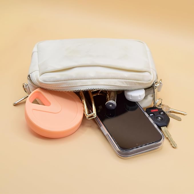 Travel RX Pill Case by Type Two Labs – Weekly 7 Day Pill Box, Compact Magnetic Organizer for Pills fits Purses or Pockets, Rugged Daily Caddy Holds Vitamins, Supplements and Medication. (Peach)