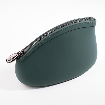 Small Makeup Bag by Pudinbag | The Premium Silicone Purse Bag | Vegan Hygenic Eco-friendly | Water and Heat Resistant