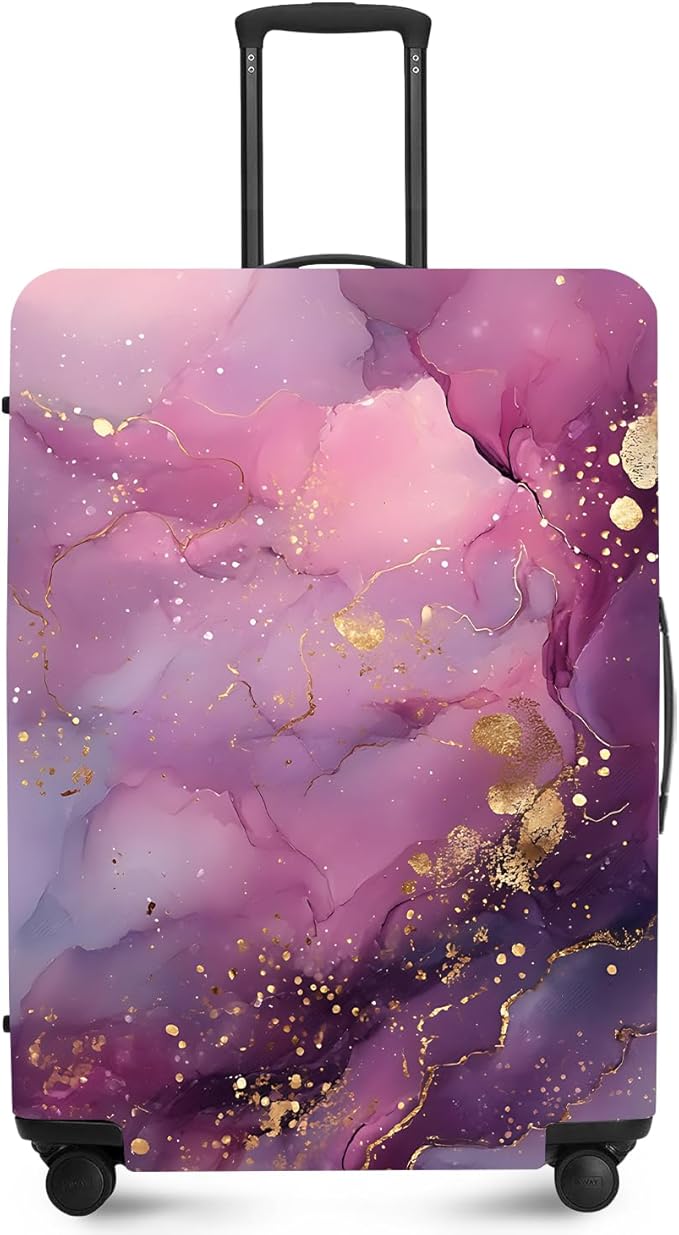 ANNA QUEEN Travel Luggage Cover Suitcase Protector Suitcase Cover Anti-Scratch,Stretchable Bag Cover Washable Durable Polyester