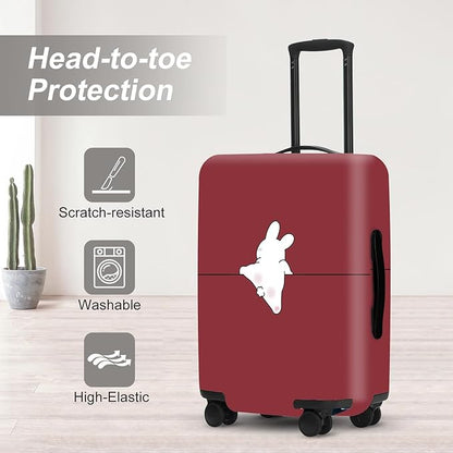 Luggage Cover, Washable Suitcase Cover, Suitcase Protector Anti-scratch Bag cover