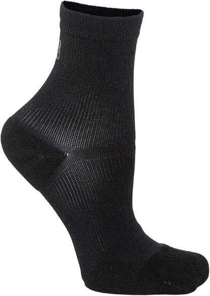 Apolla The Performance Compression Crew Socks for Men & Women, 20-30 mmHg, As Seen on Shark Tank, Ankle, No Show Sock, 1 pair