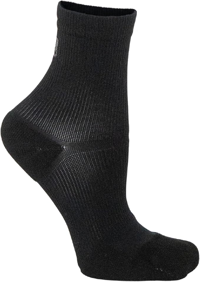 Apolla The Performance Compression Crew Socks for Men & Women, 20-30 mmHg, As Seen on Shark Tank, Ankle, No Show Sock, 1 pair