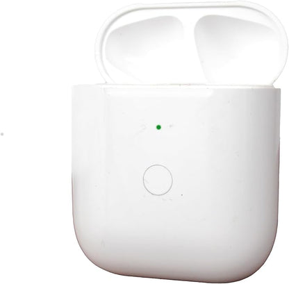 Replacement Charging Case for AirPods 1st & 2nd Generation with Wireless and Wired Charging and Built-in 550 mAh Battery for Fast Charging, Bluetooth Pairing and Sync Button. No Earbuds/Airpods
