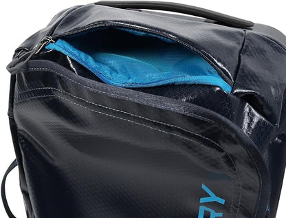 Gregory Alpaca 40L Water-Resistant Adventure Travel/Gear Organization Wheeled Duffle Bag with Packing Cube Included, Slate Blue