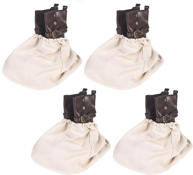 LAKE OF FIRE 4 Pcs Boot Bag for Cowboy Boots - Travel Boot Storage Bag for Cowboy Boot Protection (15" X 12")