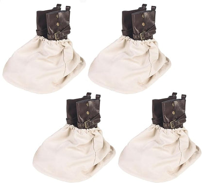 LAKE OF FIRE 4 Pcs Boot Bag for Cowboy Boots - Travel Boot Storage Bag for Cowboy Boot Protection (15" X 12")