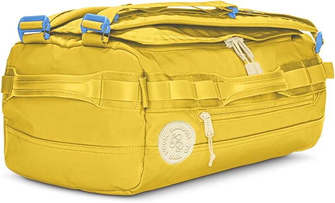 Baboon to the Moon Go-Bag Mini 32L – Detachable Straps, Small Duffle Bag for Travel, Gym Bag for Women, Mens Travel Bag, Duffel Bags for Traveling, Travel Duffel Bags for Women (Amber)