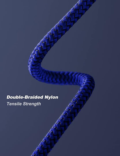 iPhone Charger Cable 6FT, USB to Lightning Cable 3Pack Braided USB iPhone Charger Fast Charging Cable iPhone Cord Compatible with iPhone 14/13/12/11/Pro/Max/Mini/X/Plus/8/7/6/5S/SE/Plus/iPad and More