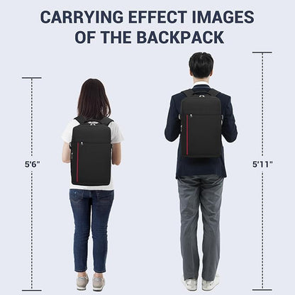 Kono Backpack Carry-on Bag 40x20x25 Carry-on Bag Airplane Travel 20L, 15.6-inch Laptop Backpack, for Men Women, Navy