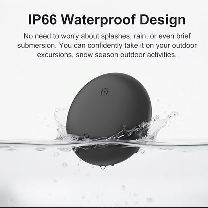 VODESON Google Find My Device Tracker 2025 - IP67 Waterproof Android Key Finder with 350ft Range, 90dB Alarm & 12-Month Battery, 4 Pack for Luggage/Wallets/Bikes (No iOS)