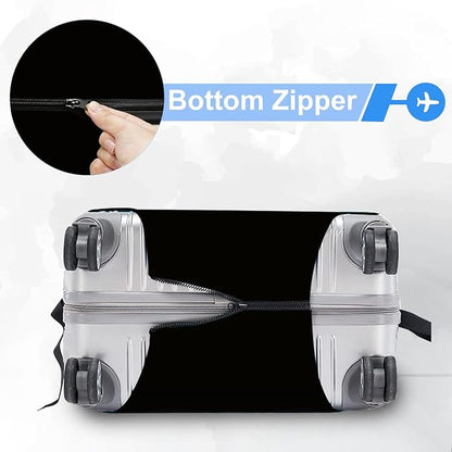 ANNA QUEEN Travel Luggage Cover Suitcase Protector Suitcase Cover Anti-Scratch,Stretchable Luggage Travel Bag Cover Washable