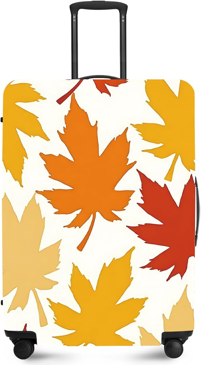 ANNA QUEEN Travel Luggage Cover Suitcase Protector Suitcase Cover Anti-Scratch,Stretchable Bag Cover Washable Durable Polyester with Elastic Hem with Zipper Closure