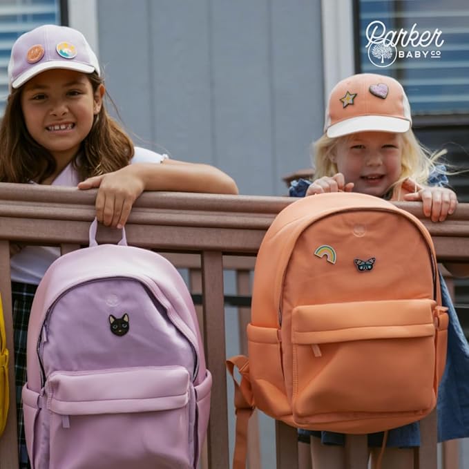 Parker Kids Backpack | Tear-Resistant & Comfortable School & Travel Backpack for Kids with Patch Customization
