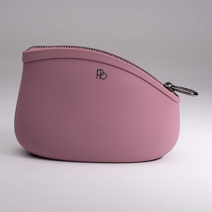 Small Makeup Bag by Pudinbag | The Premium Silicone Purse Bag | Vegan Hygenic Eco-friendly | Water and Heat Resistant
