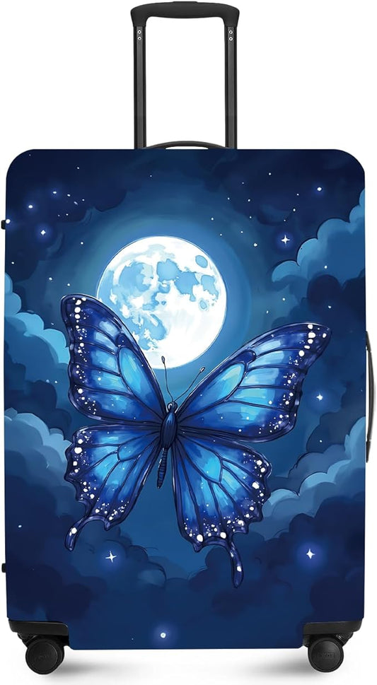 ANNA QUEEN Travel Luggage Cover Suitcase Protector Suitcase Cover Anti-Scratch,Stretchable Bag Cover Washable Durable Polyester