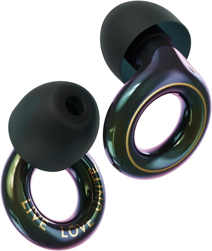 Tomorrowland x Loop Experience 2 Earplugs – Stylish Hearing Protection for Concerts & Festivals, Live Music, Nightlife & Musicians – 17dB Noise Reduction Ear Plugs (High-Fidelity) – Limited Edition
