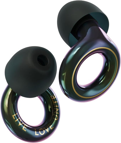 Tomorrowland x Loop Experience 2 Earplugs – Stylish Hearing Protection for Concerts & Festivals, Live Music, Nightlife & Musicians – 17dB Noise Reduction Ear Plugs (High-Fidelity) – Limited Edition