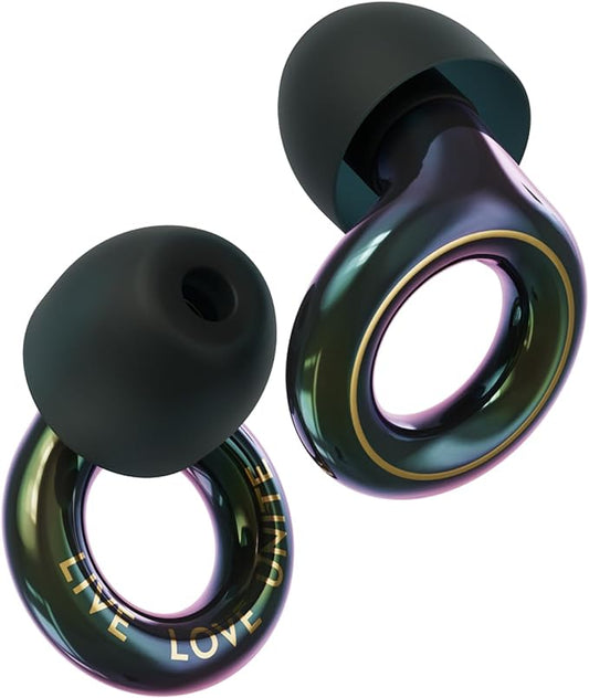 Tomorrowland x Loop Experience 2 Earplugs – Stylish Hearing Protection for Concerts & Festivals, Live Music, Nightlife & Musicians – 17dB Noise Reduction Ear Plugs (High-Fidelity) – Limited Edition