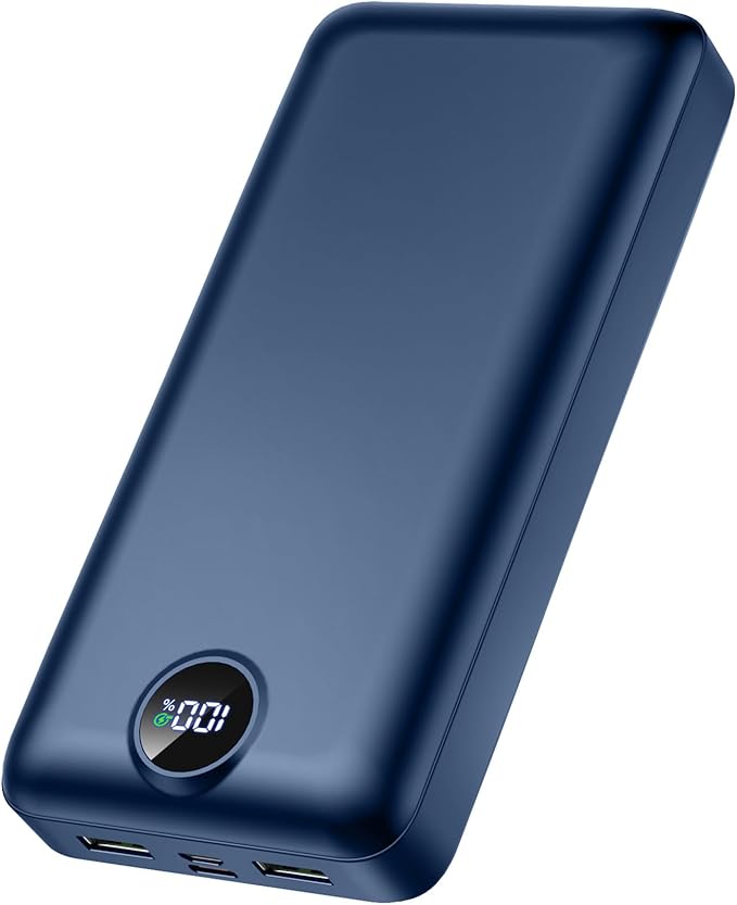 Portable Charger Power Bank 50000mAh 22.5W Fast Charging Battery Bank USB C External Battery Pack with 3 Output & 2 Input Digital Display Travel Essential for iPhone 16/15/14/13/12, Samsung, iPad etc