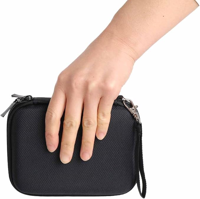 Travel Charging Accessories Storage Kit - Hard Protective Case Fits Power Bank, Power Adapter & Data Cables(Case Only)