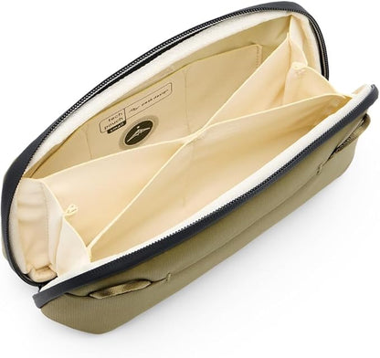 Peak Design Small Tech Pouch, Kelp, Electronics Organizer for Travel or Everyday Carry, Origami-Style Storage, Cable Pass-Through, Weatherproof Recycled Nylon, Gear Carry Bag for Men and Women